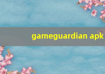 gameguardian apk